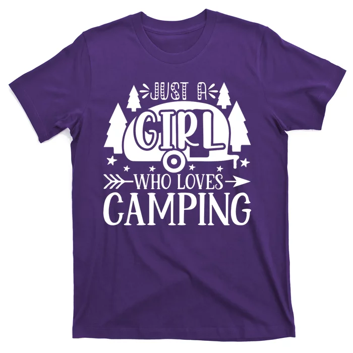 Just A Girl Who Loves Camping T-Shirt