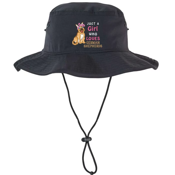 Just A Girl Who Loves German Shepherds Legacy Cool Fit Booney Bucket Hat