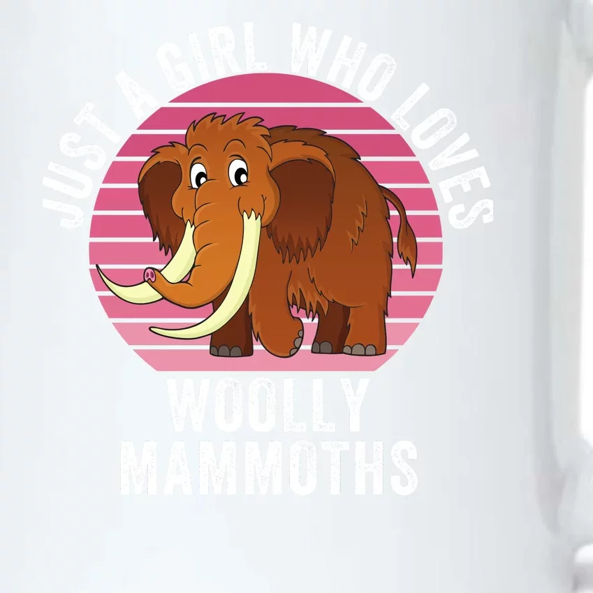 Just A Girl Who Loves Woolly Mammoths Extinct Animal Funny Woolly Mammoth Black Color Changing Mug