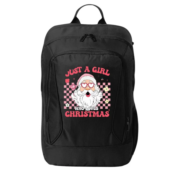 Just A Girl Who Loves Christmas Xmas Creative City Backpack