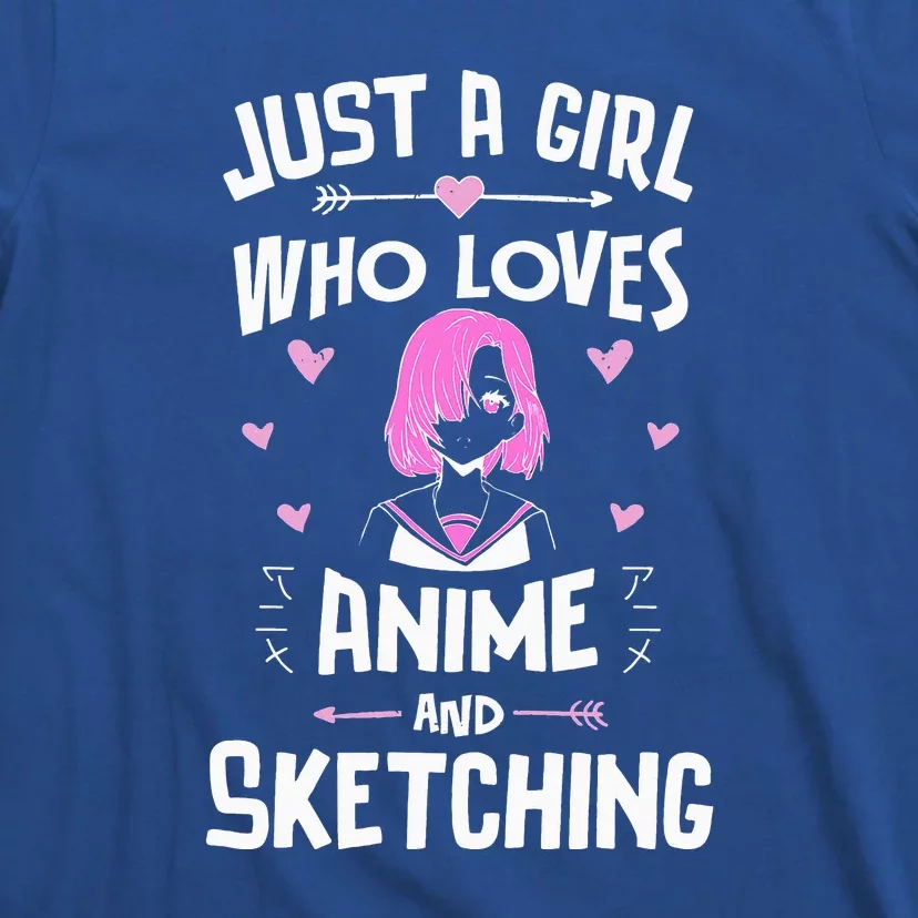 Just A Girl Who Loves Anime T-Shirt