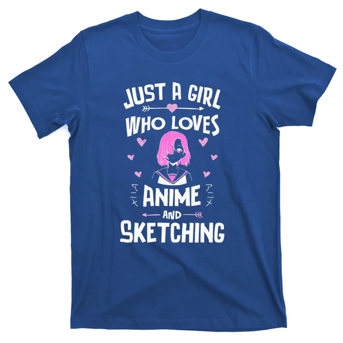 Just A Girl Who Loves Anime T-Shirt