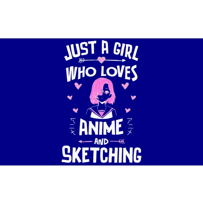 Just A Girl Who Loves Anime Bumper Sticker