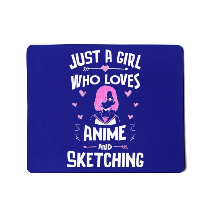 Just A Girl Who Loves Anime Mousepad