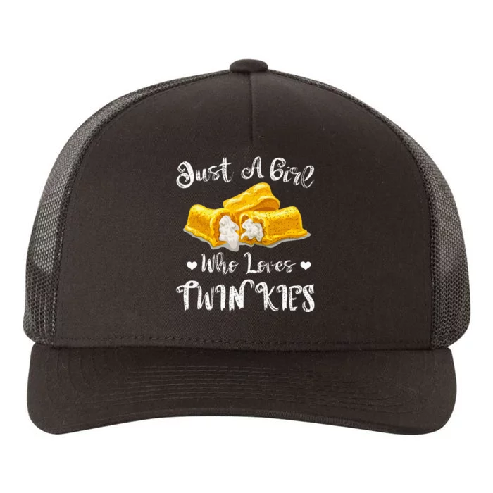 Just A Girl Who Loves Twinkies Yupoong Adult 5-Panel Trucker Hat