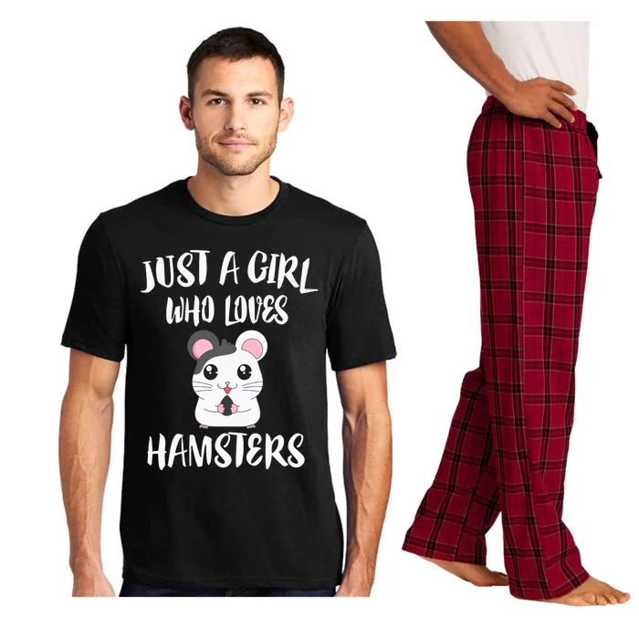 Just A Girl Who Loves Hamsters Animal Gift Pajama Set