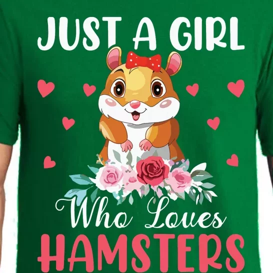 Just A Girl Who Loves Hamsters Hamster Pajama Set