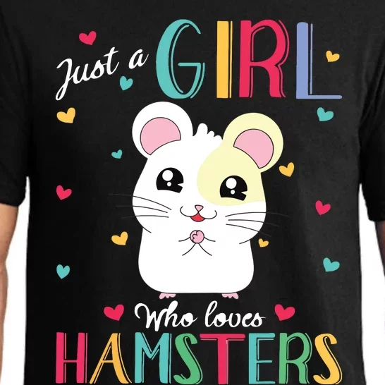 Just A Girl Who Loves Hamsters Pajama Set