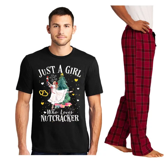 Just A Girl Who Loves Nutcrackers Christmas Ballet Pajama Set