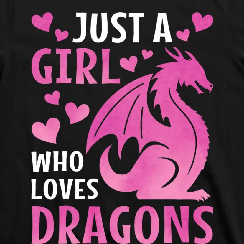 Just A Girl Who Loves Dragons T-Shirt