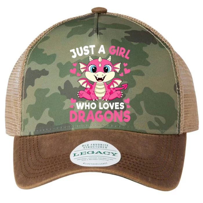 Just A Girl Who Loves Dragons Legacy Tie Dye Trucker Hat