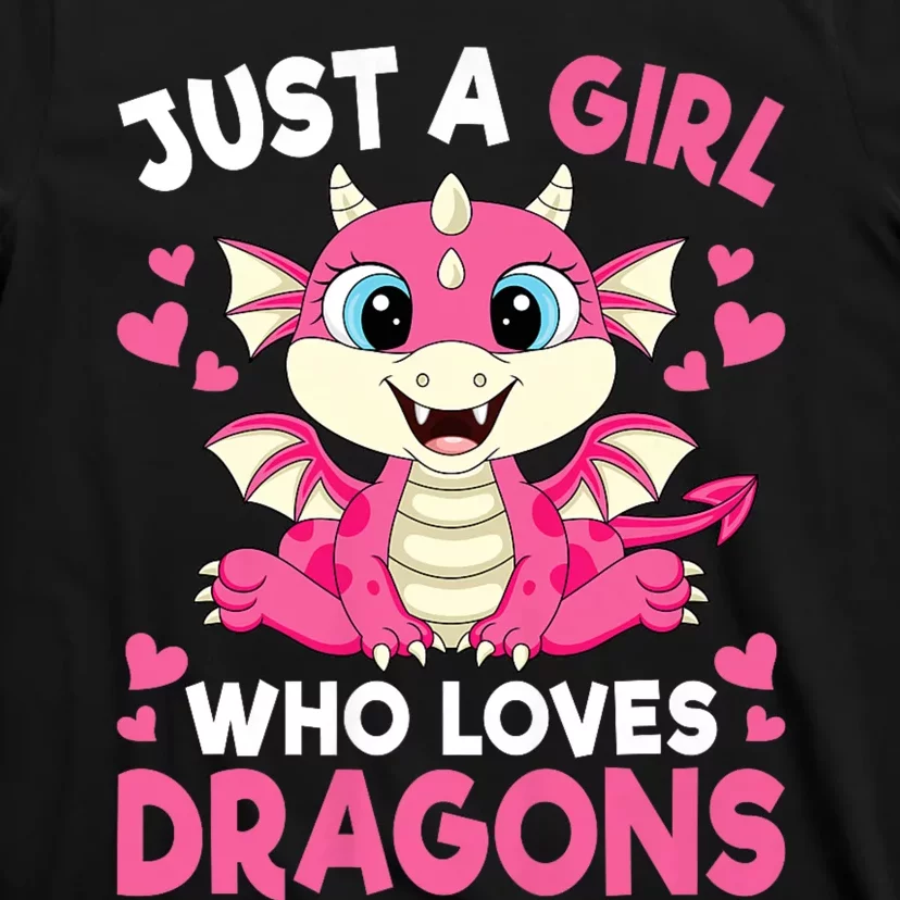 Just A Girl Who Loves Dragons T-Shirt