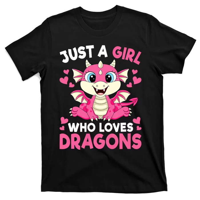 Just A Girl Who Loves Dragons T-Shirt