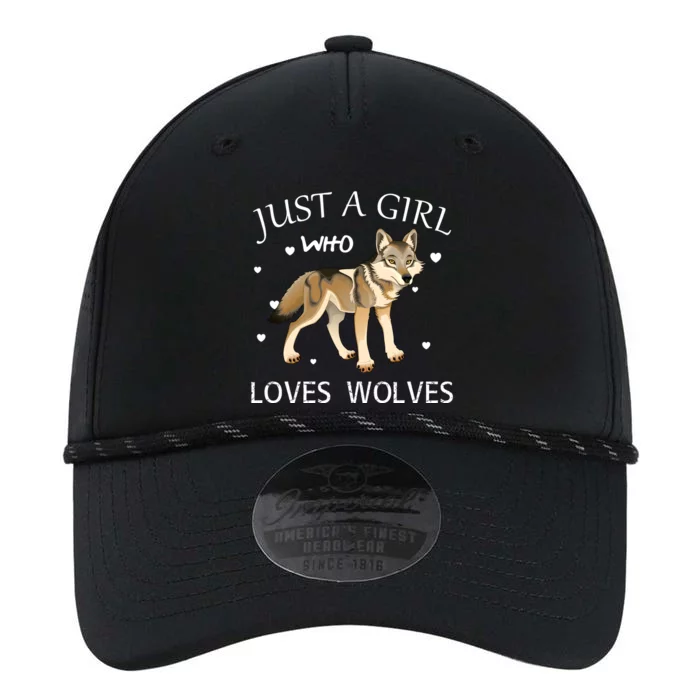 Just A Girl Who Loves Wolves Performance The Dyno Cap