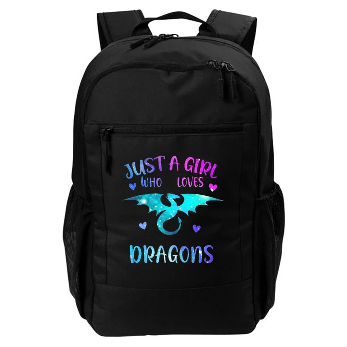 Just A Girl Who Loves Dragons Daily Commute Backpack