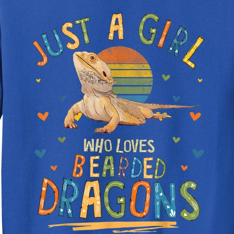 Just A Girl Who Loves Bearded Dragons Gift Sweatshirt