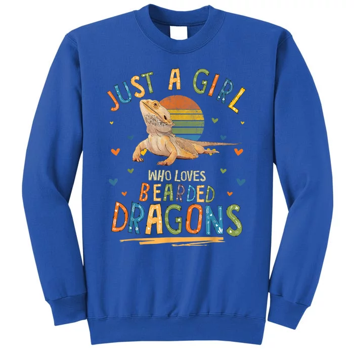 Just A Girl Who Loves Bearded Dragons Gift Sweatshirt