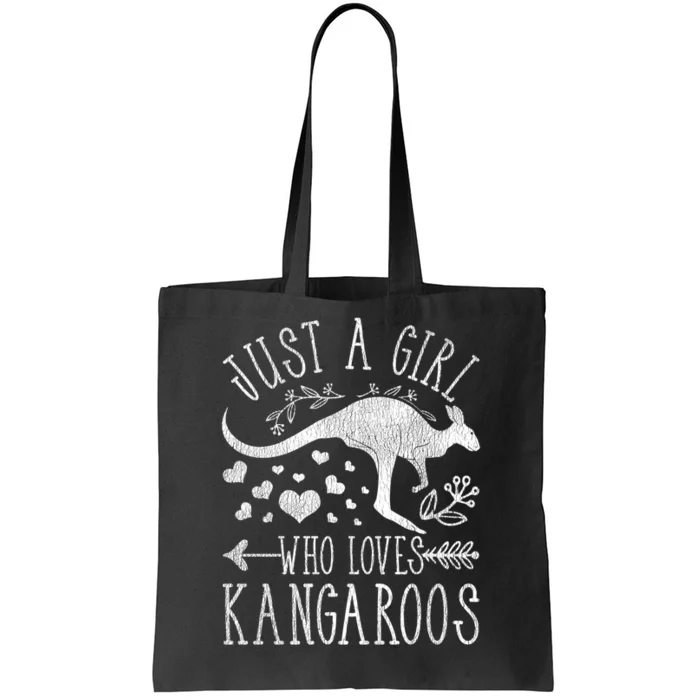 Just A Girl Who Loves Kangaroo Gift Tote Bag