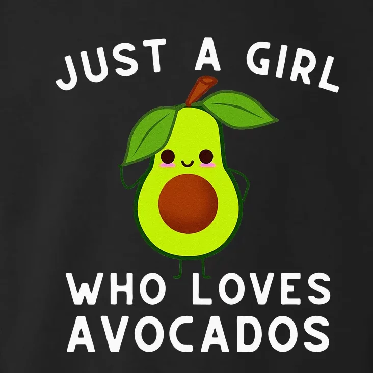 Just A Girl Who Loves Avocados Avocado & Guacamole Toddler Hoodie