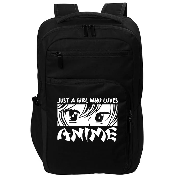 Just A Girl Who Loves Anime Impact Tech Backpack