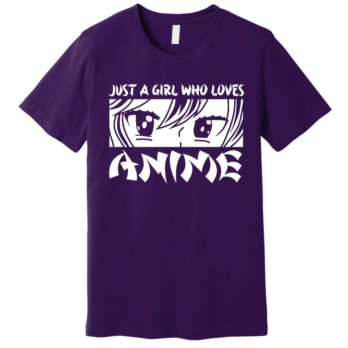 Just A Girl Who Loves Anime Premium T-Shirt