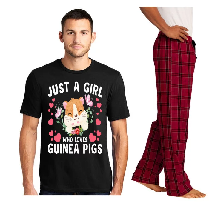 Just A Girl Who Loves Guinea Pigs Cute Guinea Pig Pajama Set