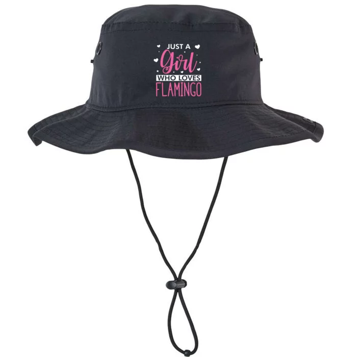 Just A Girl Who Loves Flamingo Legacy Cool Fit Booney Bucket Hat