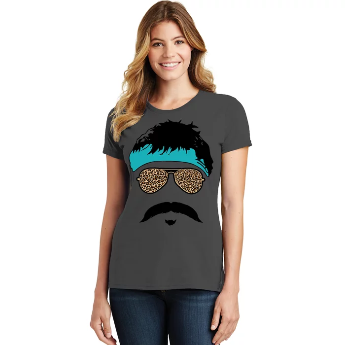 Jaguar Print Shades Uncle Rico Minshew Duuuval Women's T-Shirt