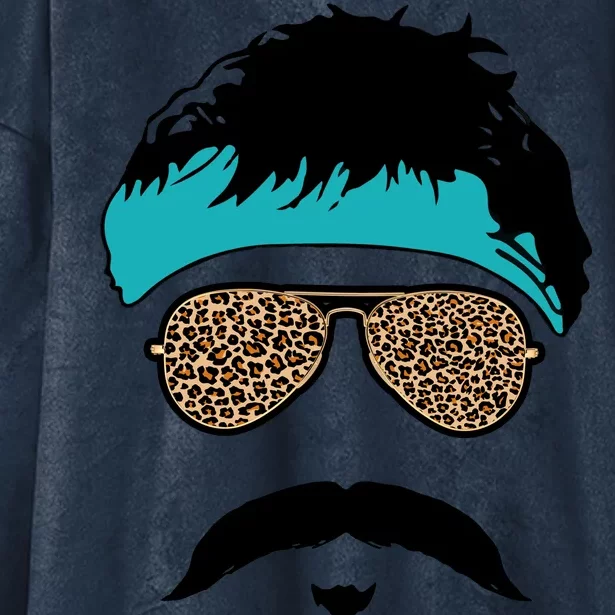 Jaguar Print Shades Uncle Rico Minshew Duuuval Hooded Wearable Blanket