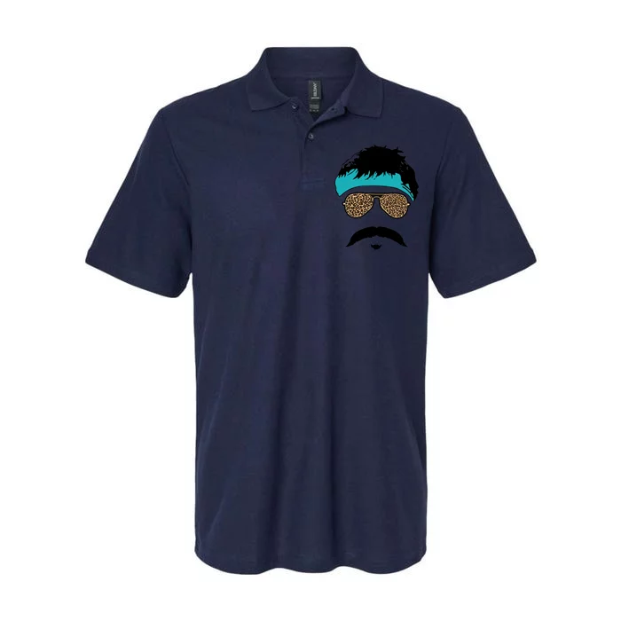 Jaguar Print Shades Uncle Rico Minshew Duuuval Softstyle Adult Sport Polo