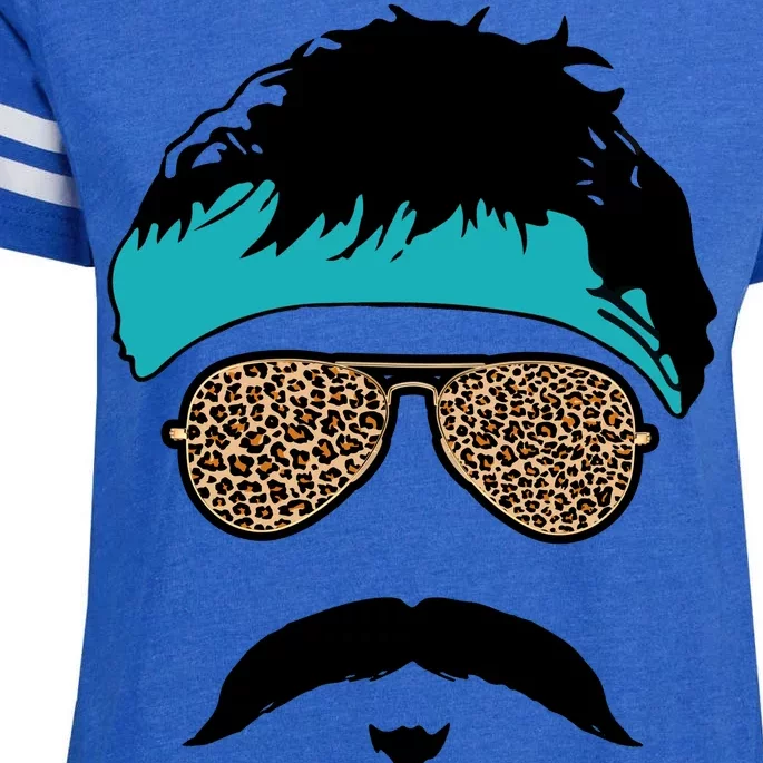 Jaguar Print Shades Uncle Rico Minshew Duuuval Enza Ladies Jersey Football T-Shirt