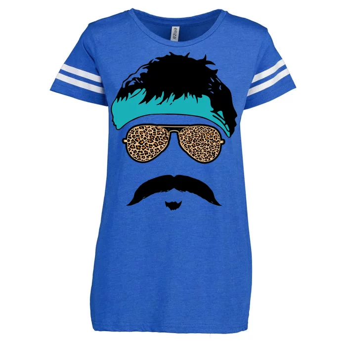 Jaguar Print Shades Uncle Rico Minshew Duuuval Enza Ladies Jersey Football T-Shirt