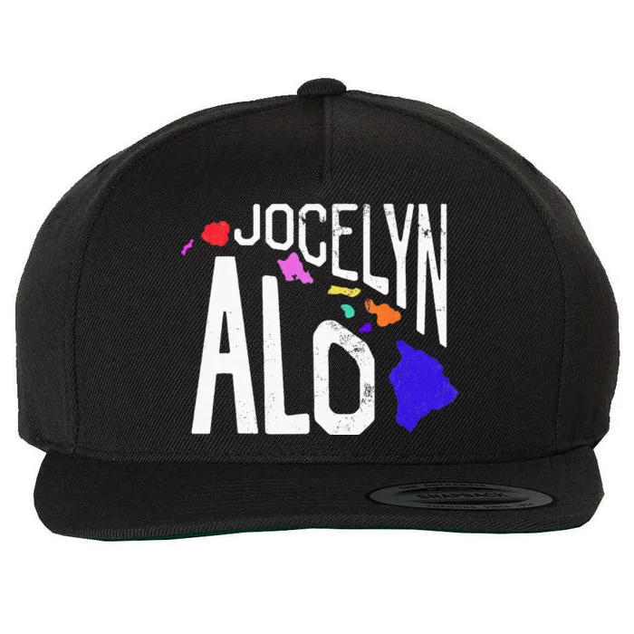 Jocelyn Alo Islands Merch Wool Snapback Cap