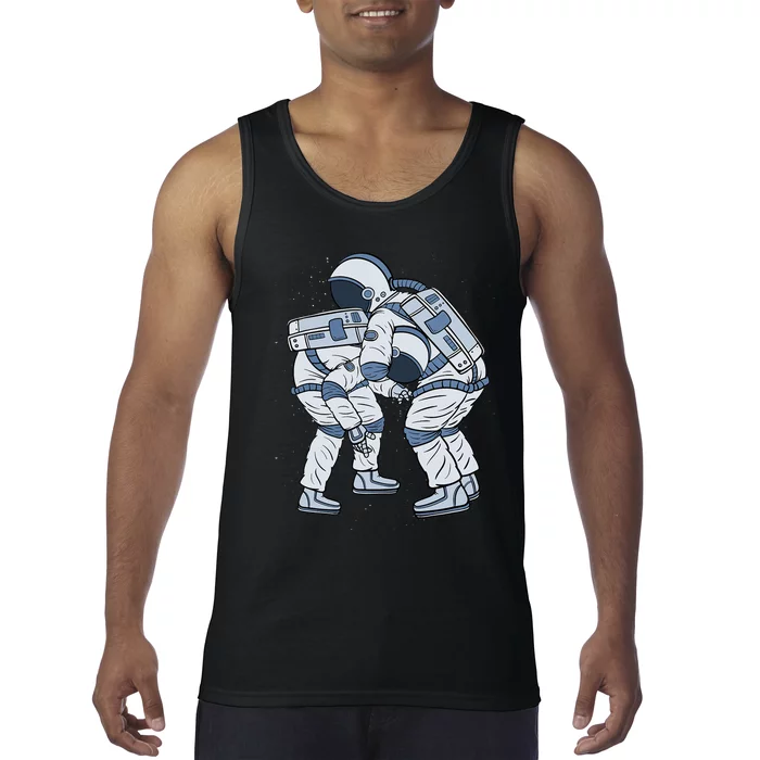 Jiu-Jitsu Astronaut Jiu Jitsu BJJ Martial Arts Combat Sport Tank Top