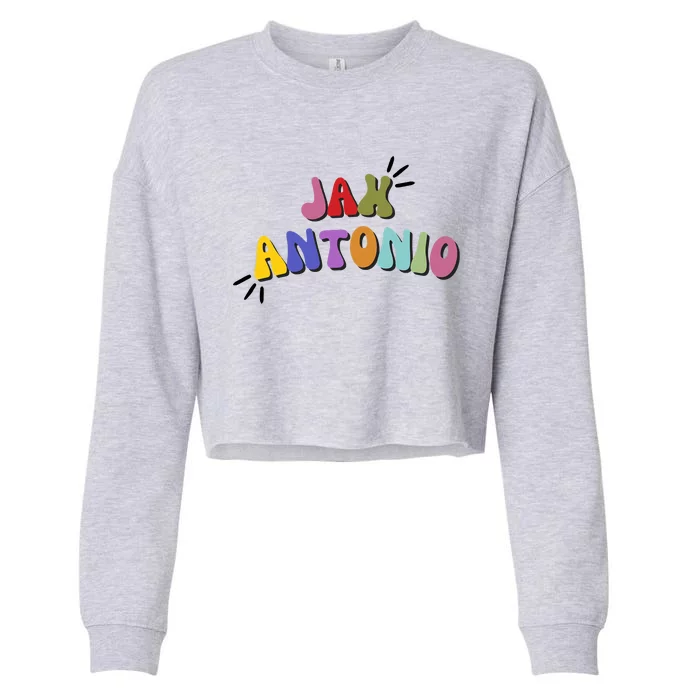 Jax Antonio!! Cropped Pullover Crew