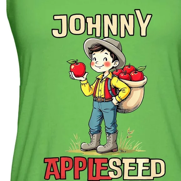 Johnny Appleseed Ladies Essential Flowy Tank