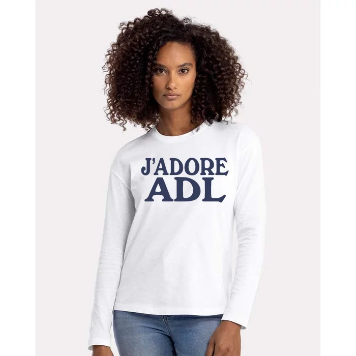 J’Adore Adl Womens Cotton Relaxed Long Sleeve T-Shirt