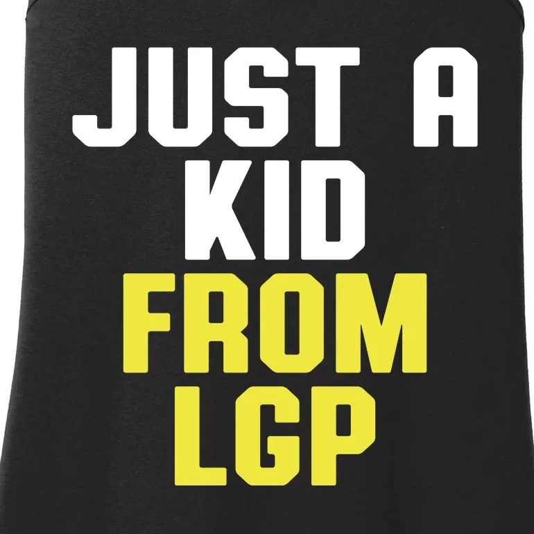 Just A Kiid From La Grange Park Ladies Essential Tank