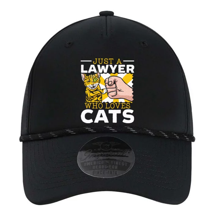 Just A Lawyer Who Loves Cats Attorney Lawyer Performance The Dyno Cap