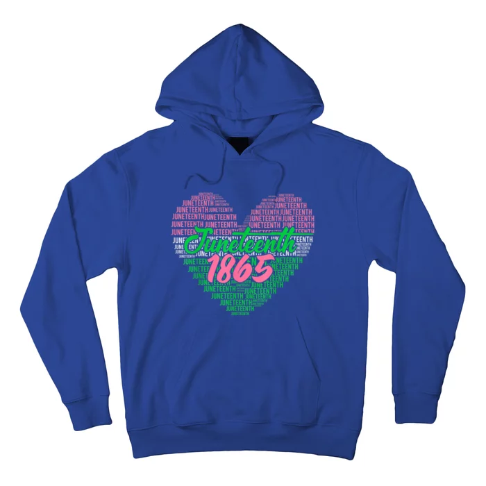 Juneteenth Aka Love Heart Hoodie