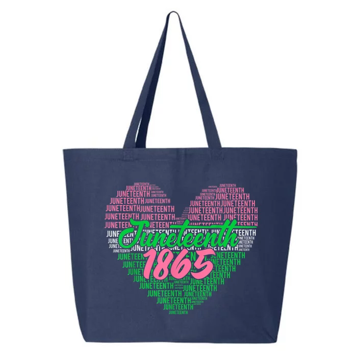 Juneteenth Aka Love Heart 25L Jumbo Tote