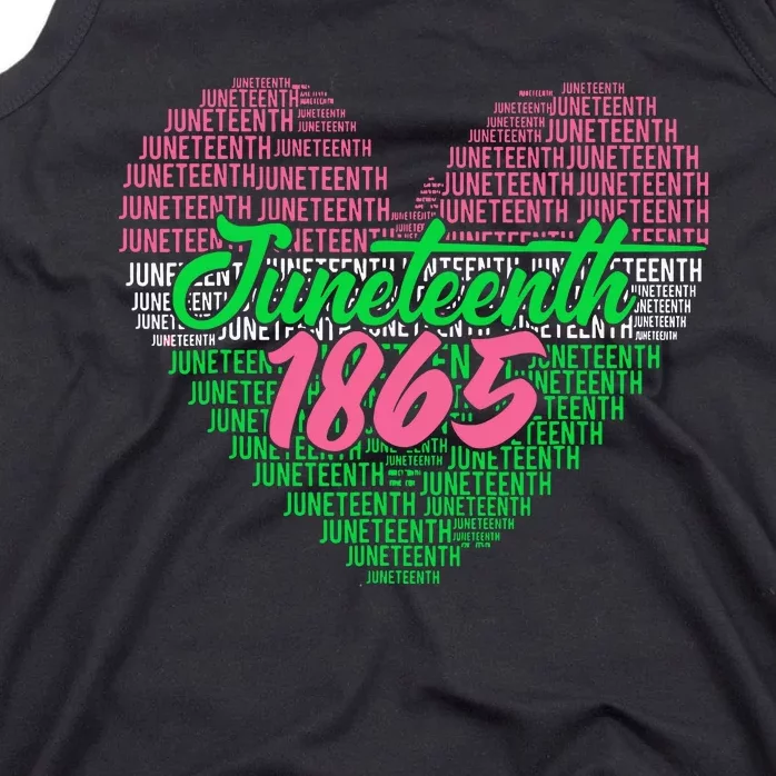 Juneteenth Aka Love Heart Tank Top