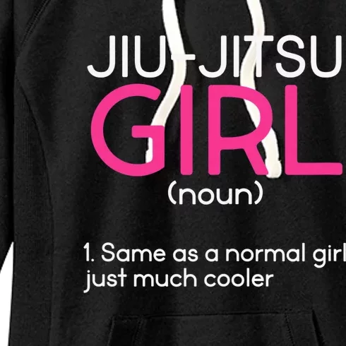 Jiu-Jitsu  Asian Mixed Martial Arts Sport MMA Women's Fleece Hoodie