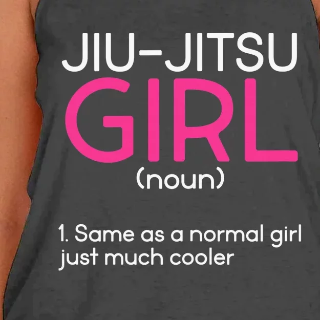 Jiu-Jitsu  Asian Mixed Martial Arts Sport MMA Women's Knotted Racerback Tank