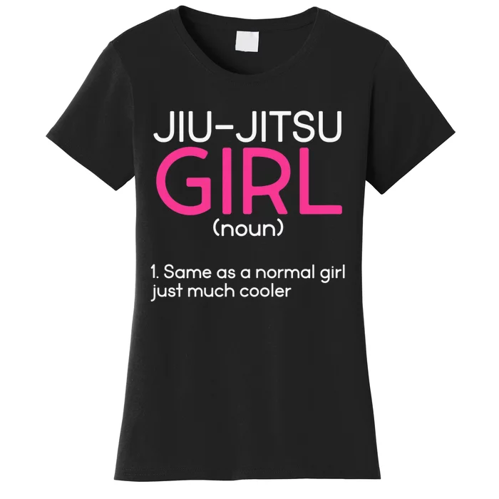 Jiu-Jitsu  Asian Mixed Martial Arts Sport MMA Women's T-Shirt