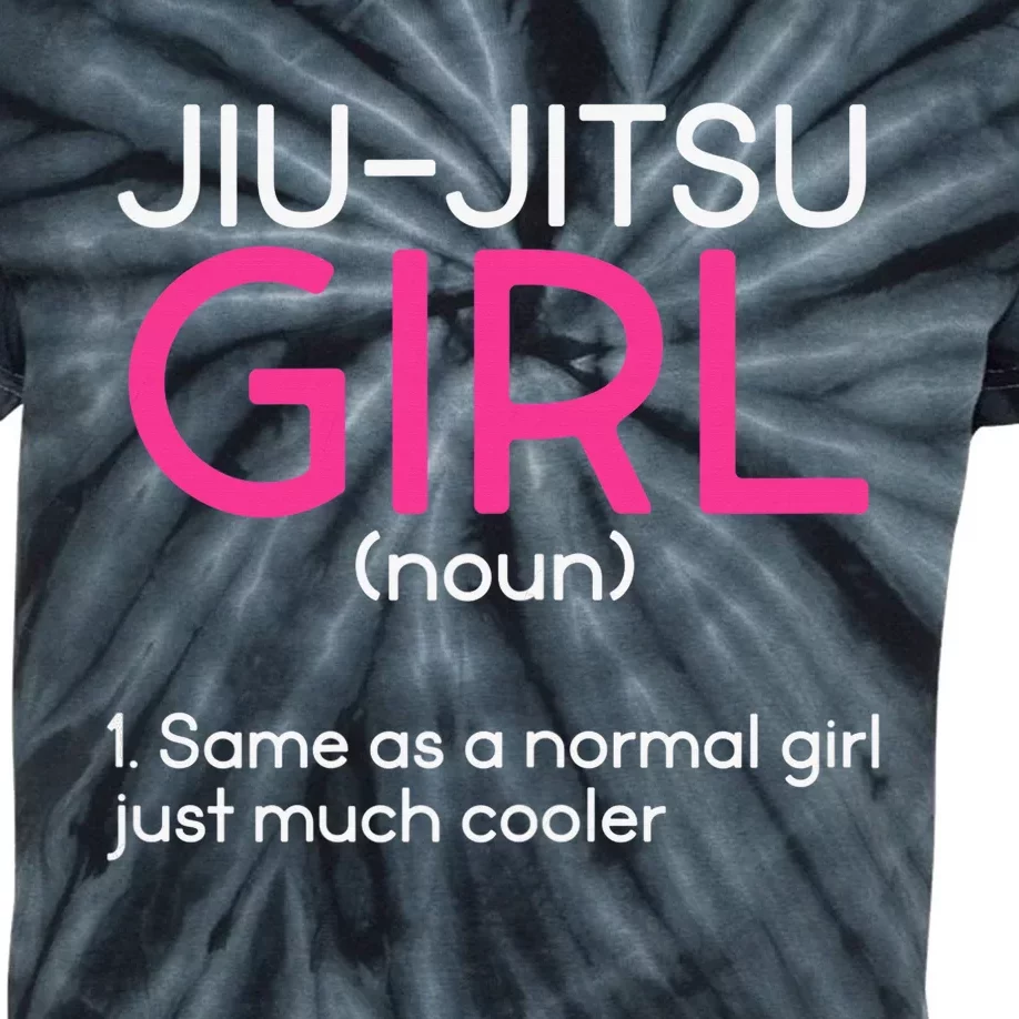 Jiu-Jitsu  Asian Mixed Martial Arts Sport MMA Kids Tie-Dye T-Shirt