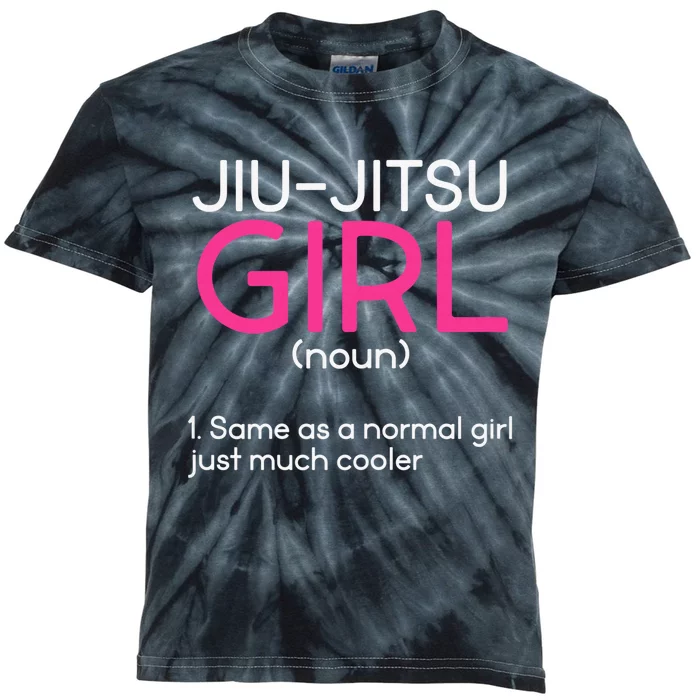 Jiu-Jitsu  Asian Mixed Martial Arts Sport MMA Kids Tie-Dye T-Shirt