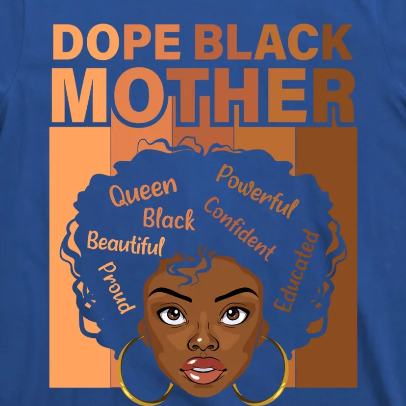 Juneteenth African Mom Dope Black Mother Gift T-Shirt