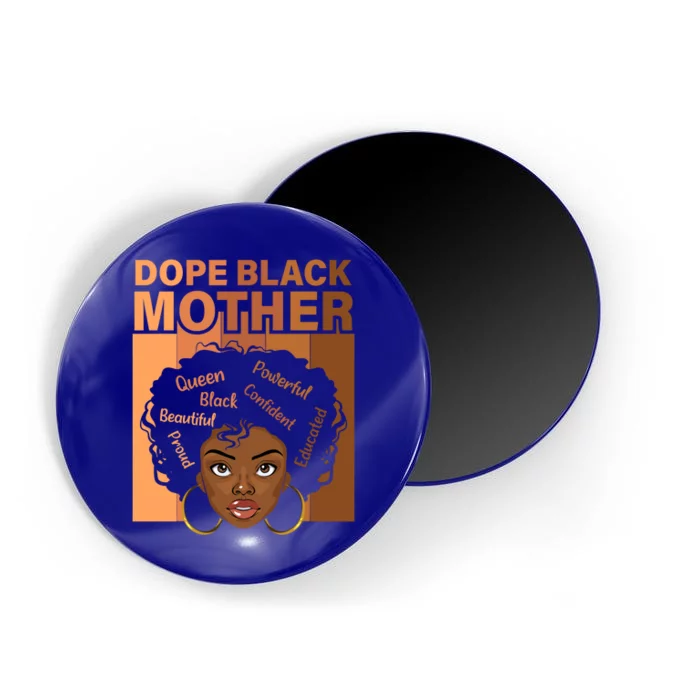 Juneteenth African Mom Dope Black Mother Gift Magnet