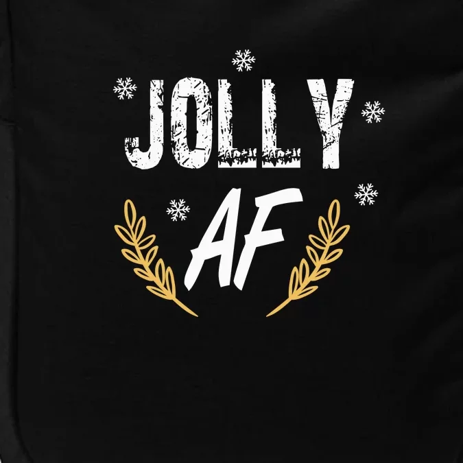 Jolly Af | Merry Xmas Impact Tech Backpack